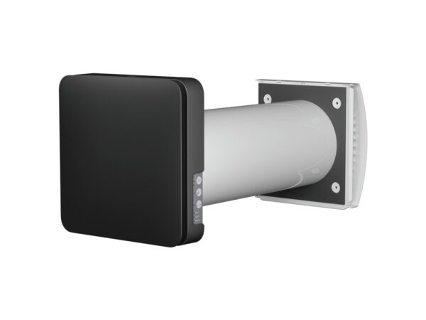 Romventilator Aura One W 160 sort