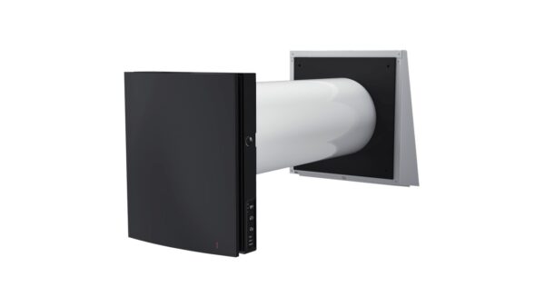 Romventilator Roomie One W V2 sort oomie-One-W-V2-sort